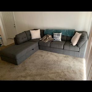 L shaped sectional